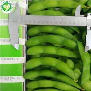 Fasole edamame cu păstăi congelate